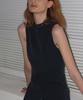 Partimento Woman Minimal Belted Dress_Navy