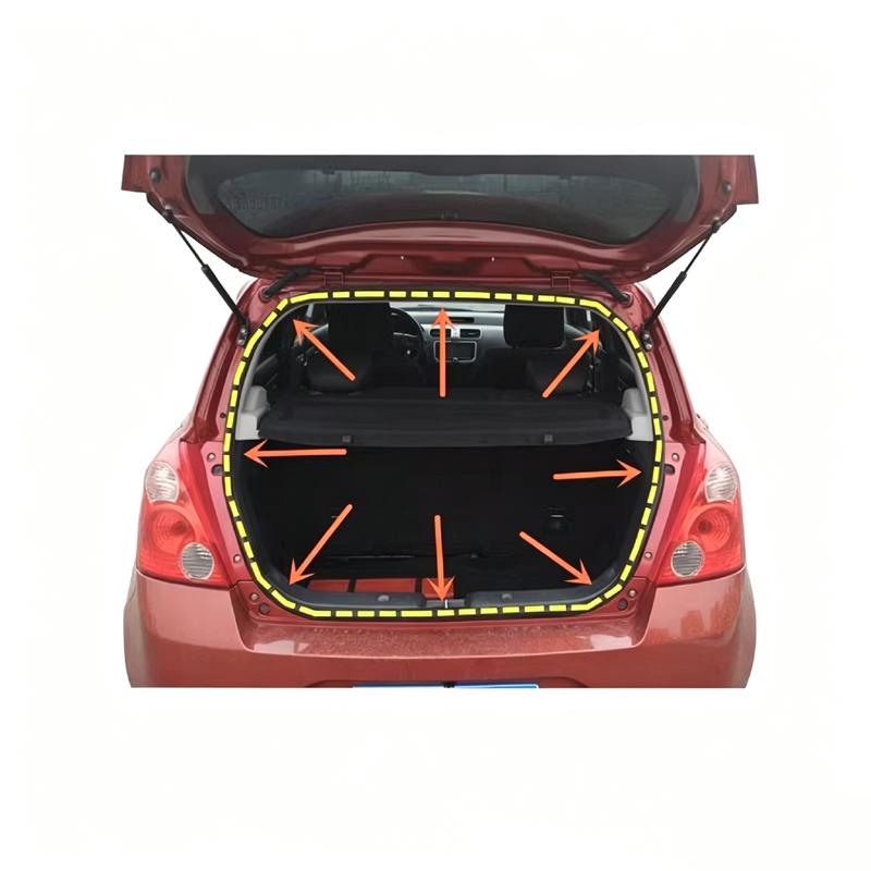 Trunk Lid Weatherstrip Dustproof Waterproof Rubber Seal For Suzuki Swift SX4 Alto 2005‑2016