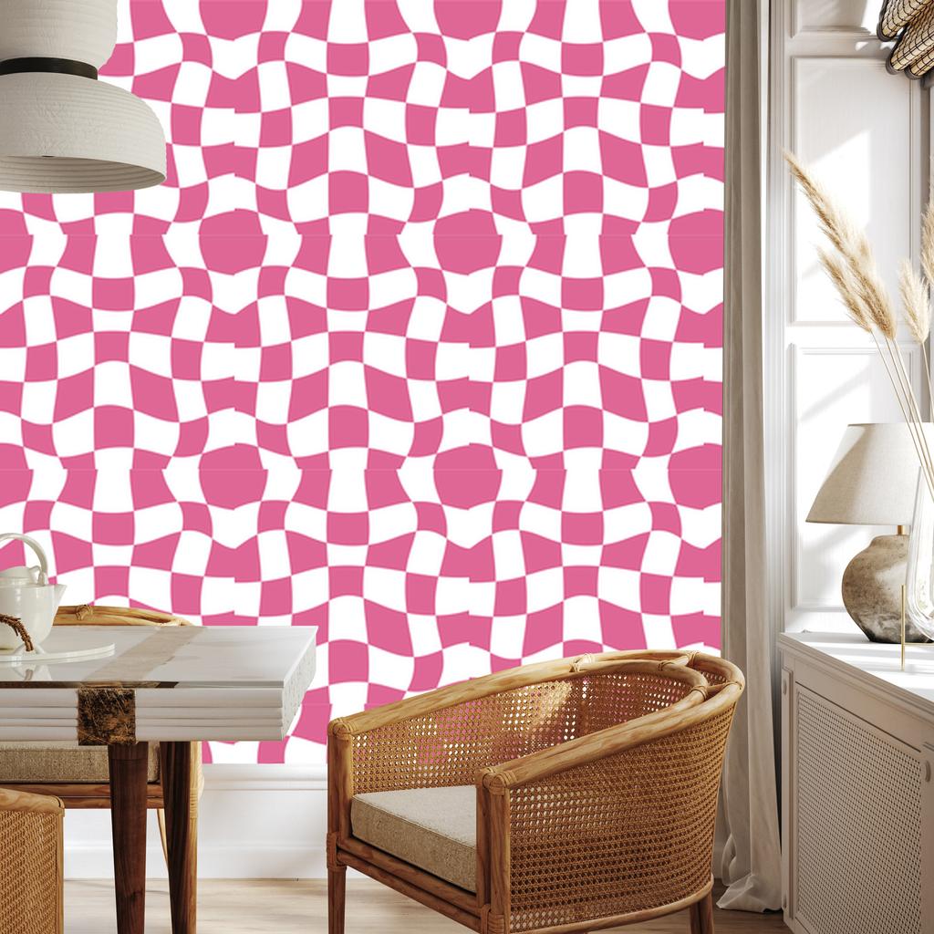 Wallpaper Free checkerboard powder pink, powder pink background 50x1000