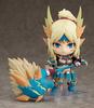 Nendoroid Monster Hunter Iceborne Jägare Zinogre Alpha DX ABS PVC Målad Rörlig Figur World Ver. Icke-skala &