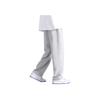 Li Ning Logo Breathable Comfortable Student Versatile Casual Lace-Up Straight-Leg Sports Pants Unisex Pants AWDU24-1