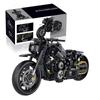 538 Pièces Modèle de Moto Classique Briques de Construction Moto Road Racer Briques Cadeaux de Noël Jouets pour Garçons Enfants Adultes Technique