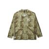 MLB New York Yankees Plaid Letter Long Sleeve Shirt Unisex Shirts Olive-Green 13095659