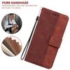 For iPhone 16 Pro Case PU Leather Geometry Imprint Wallet Phone Cover