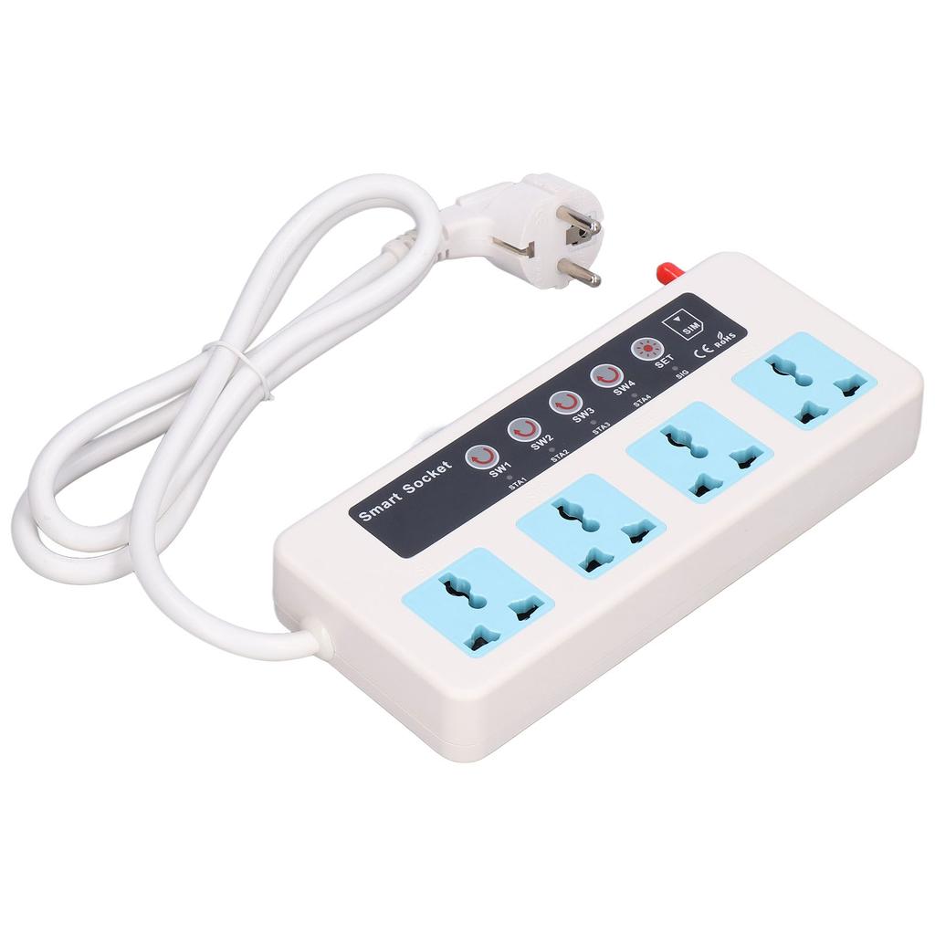 Smart Power Strip Corrosion Resistant Good Electrical Conductivity Remote Control Power Strip  90?