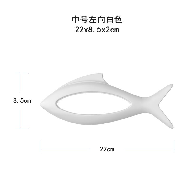 Wall Decor Creative Plastic Electroplating 3D Fish Home Decoration Living Room Sofa Background Wall Decoration Hanging Decor