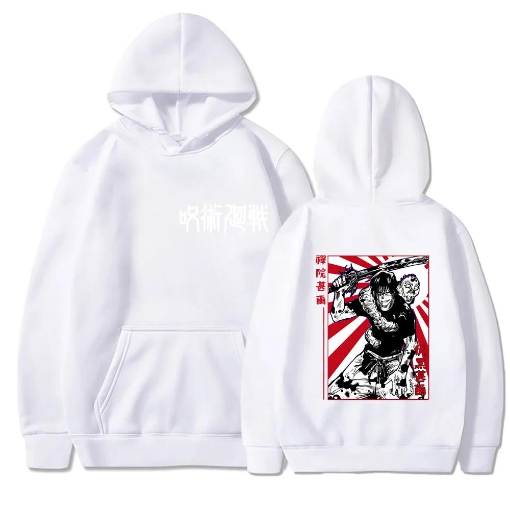 Toji Manga Vers Hoodies Men Women Hooded Sweatshirts Fashion Casual Pullovers Autumn Boys Girls Black Streetwear Hoodie