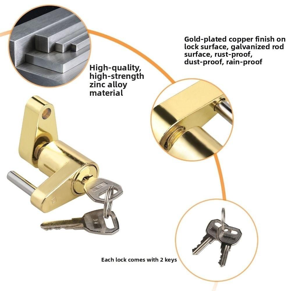 Sturdy Bicycle Security Lock Wear-Resistant Anti-Theft Cycling Lock  Bicycle Lock