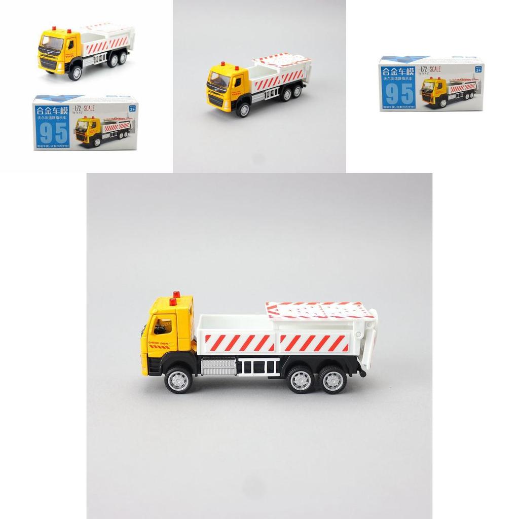 Alloy Volvo Road Command Truck Model With Inertia Control For Kids Playroom Decor