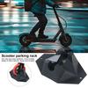 Scooter Stand Parking Support Kick Scooter Holder Anti-Slip Scooter Rack Floor Scooter Storage Accessories for Most Scooter Wheels