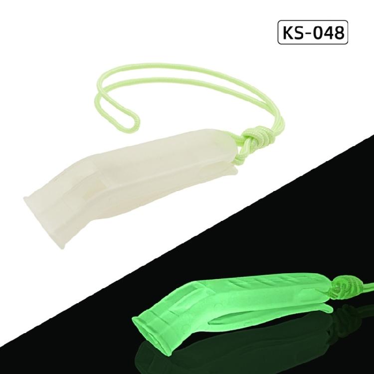 Adjustable Strap Safety Pennywhistle High Pitched Survival Gadget for Camping Hiking Weatherproofs Plastic Construction