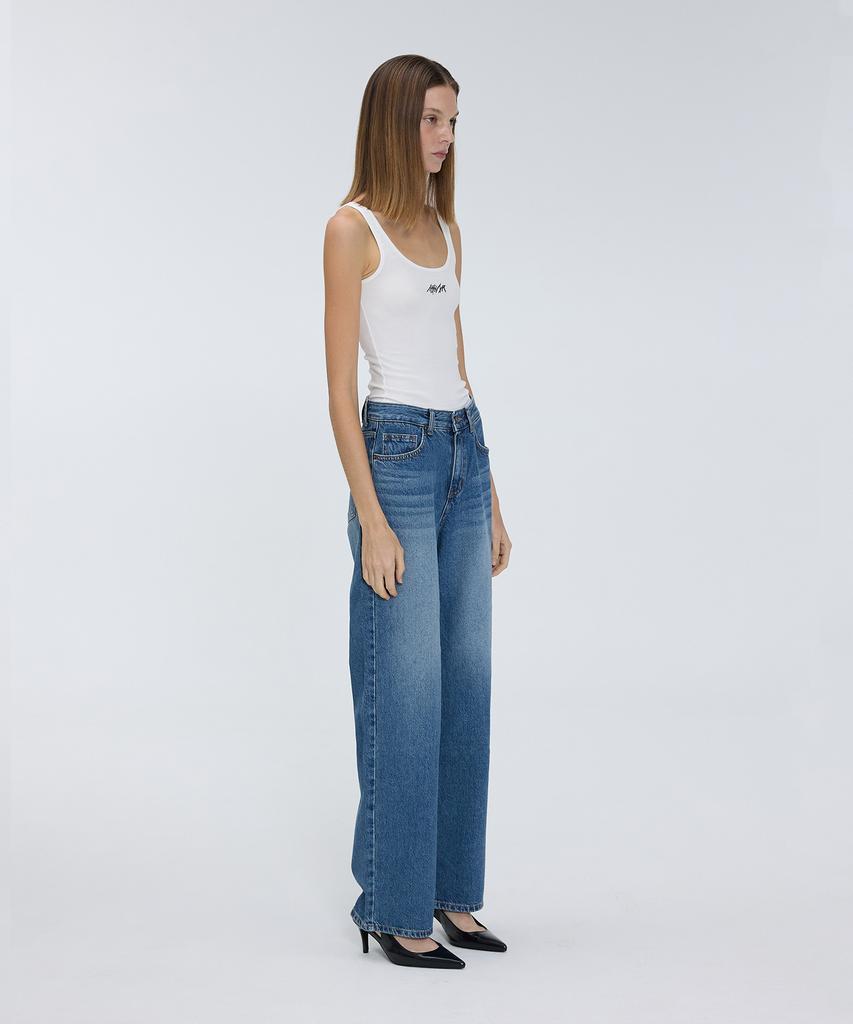 Meuameu Vintage Wide Denim Pants