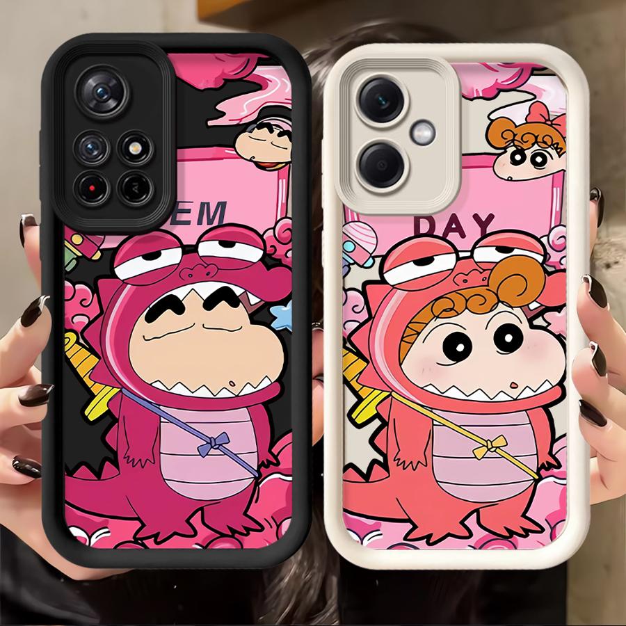 C-Crayon S-Shin-Chans Case for Xiaomi Redmi Note 14 Pro Plus 12s 13C 12C 12 10 Note 13 11s 11 A1 A2 A3 A4 14C Phone Cover