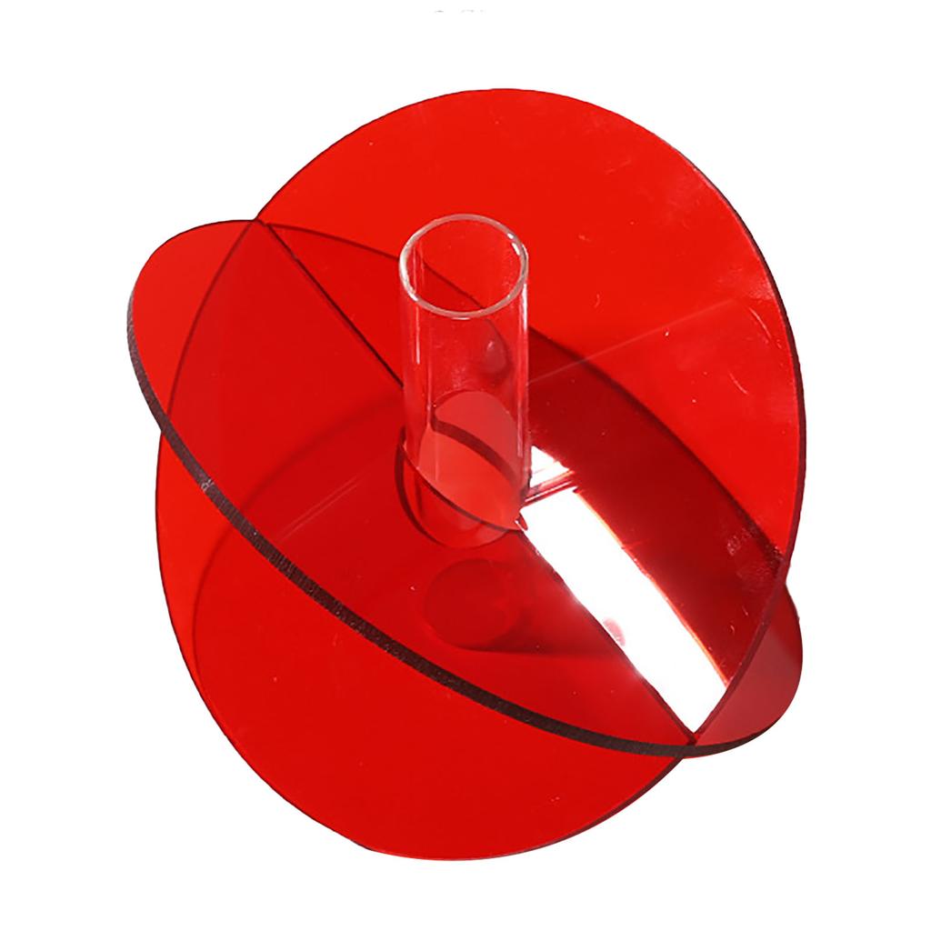 Acrylic Geometric Flower Vase Fine Detail Easy To Clean Acrylic Geometric Minimalist Vase for Living Room Table