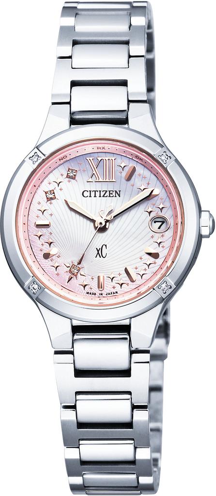Titania Line Minisol Watch I am a Special Model Silver [CrossC] [Citizen] Eco-Drive Radio-Controlled "Because girl" ES8090-64W