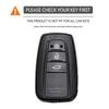 Zinc Alloy For Toyota Chr Camry Prius Land Cruiser Prado Furniture Corolla Yaris Rav4 Highlander Leather Car Key Case Cover