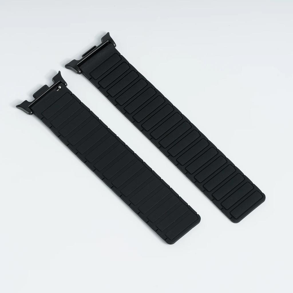 Magnetiskt loop-armband utan mellanrum för Samsung Galaxy Watch 8/8Classic Ultra 2 Silikonarmband för Samsung Galaxy Ultra 47mm Klockarmband