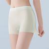 4 Stück Damen Eis seide Shorts Nahtlos Anti-Roll-Rand Anti-Scheuern Unterwäsche Dünn Atmungsaktiv Boxer Shorts