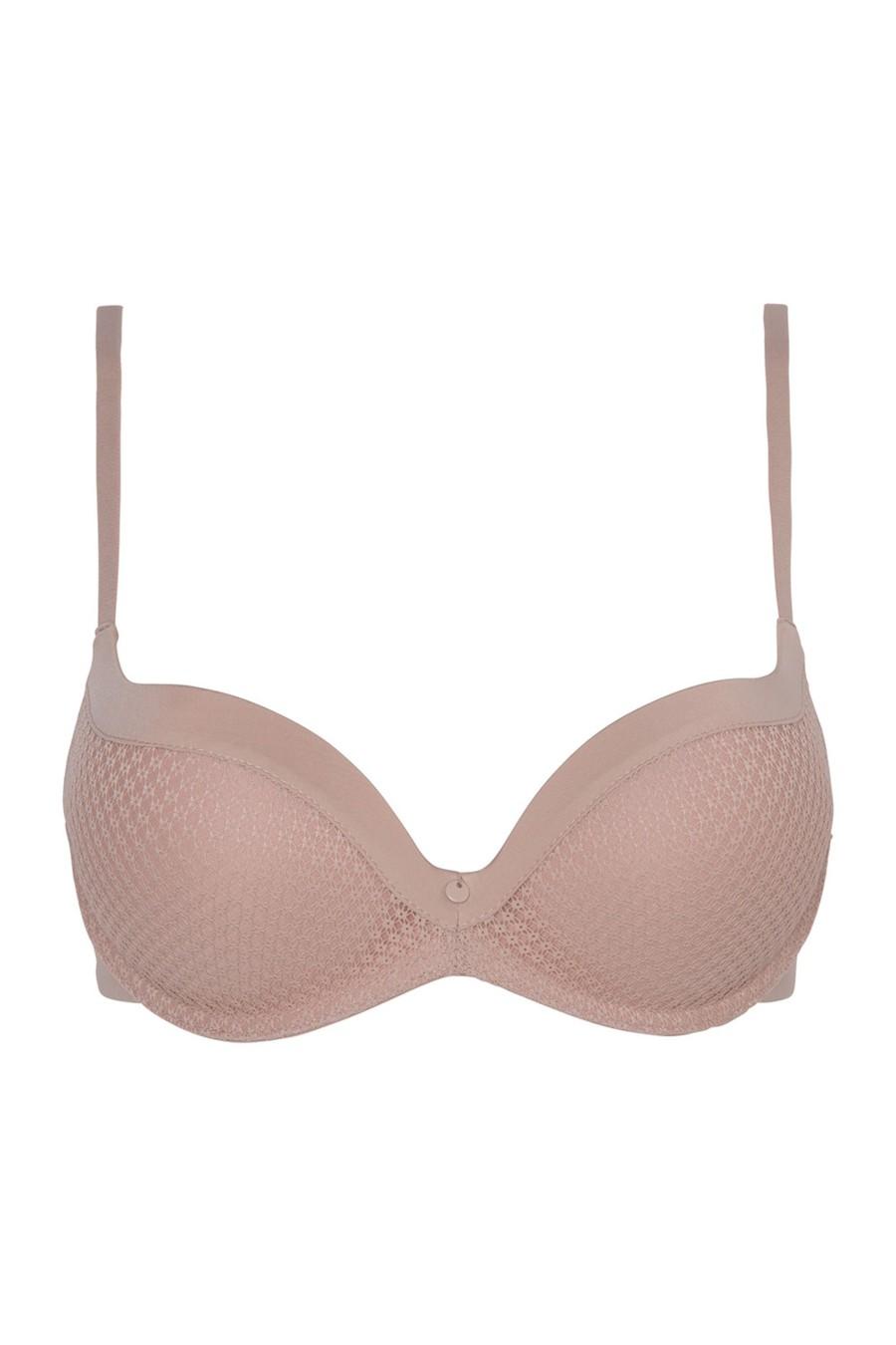 

Бюстгальтер push-up Gisela (67072) 80B прозорий колір чорний