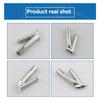ABWR-4Pcs/Set 8Mm Round & Triangular Speed Welding Nozzle Tacking Nozzle For Hot Air Welder Torch Welding Plastic Rods