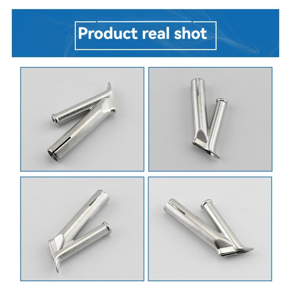 ABWR-4Pcs/Set 8Mm Round & Triangular Speed Welding Nozzle Tacking Nozzle For Hot Air Welder Torch Welding Plastic Rods