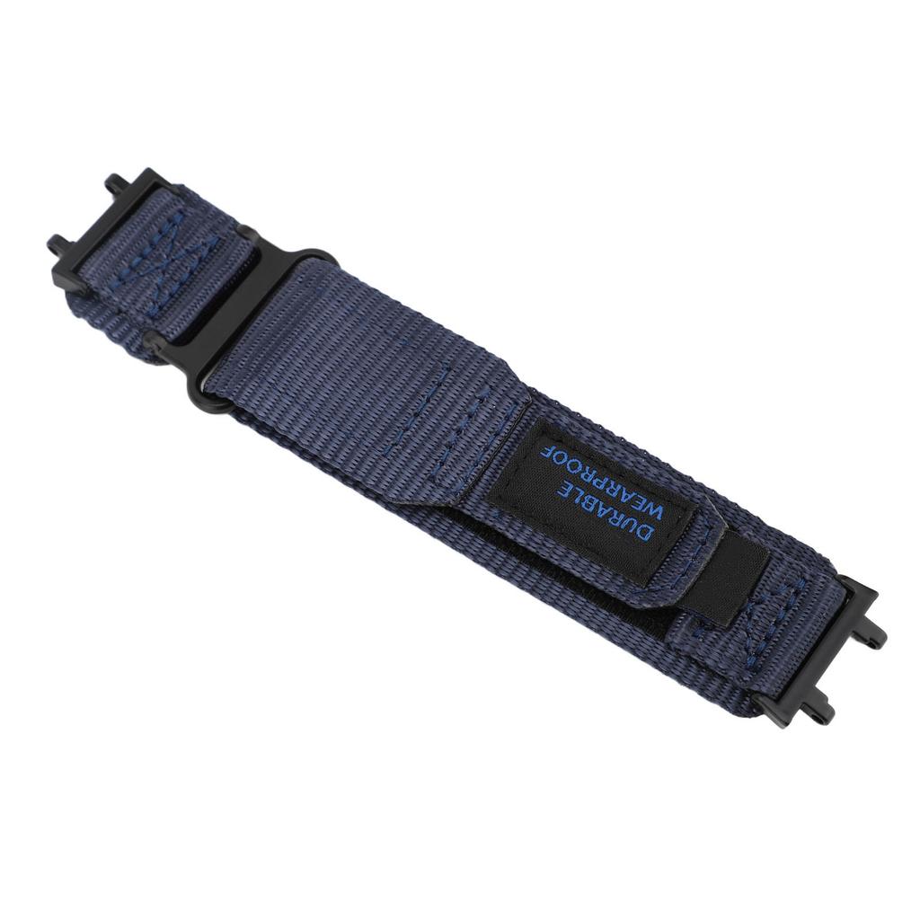 Nylon Sportrem Sport Nylon Ersättningsarmband Utomhus Kardborreband Klockarmband för Huami T
