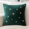 New Plush Sequins Star Pillow Valentine's Day Ins Embroidered Bunny Feather Sofa Pillow Living Room Sofa Pillow Cover
