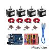 Professionelles 3D-Drucker-CNC-Kit CNC-Shield-Erweiterungskarte .0 Gravurkarte A4988 + Schrittmotor River Nema17