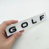 Nuevo Logo 3D ABS Cromo Negro Emblema Golf Letras Insignia Pegatina Maletero Trasero Coche Para Golf MK7 MK7.5 MK8 Accesorios Estilo Automóvil