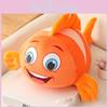 Мультяшна плюшева іграшка-риба-клоун з океанського акваріума, наповнена ПП бавовною, для декору дитячої кімнати