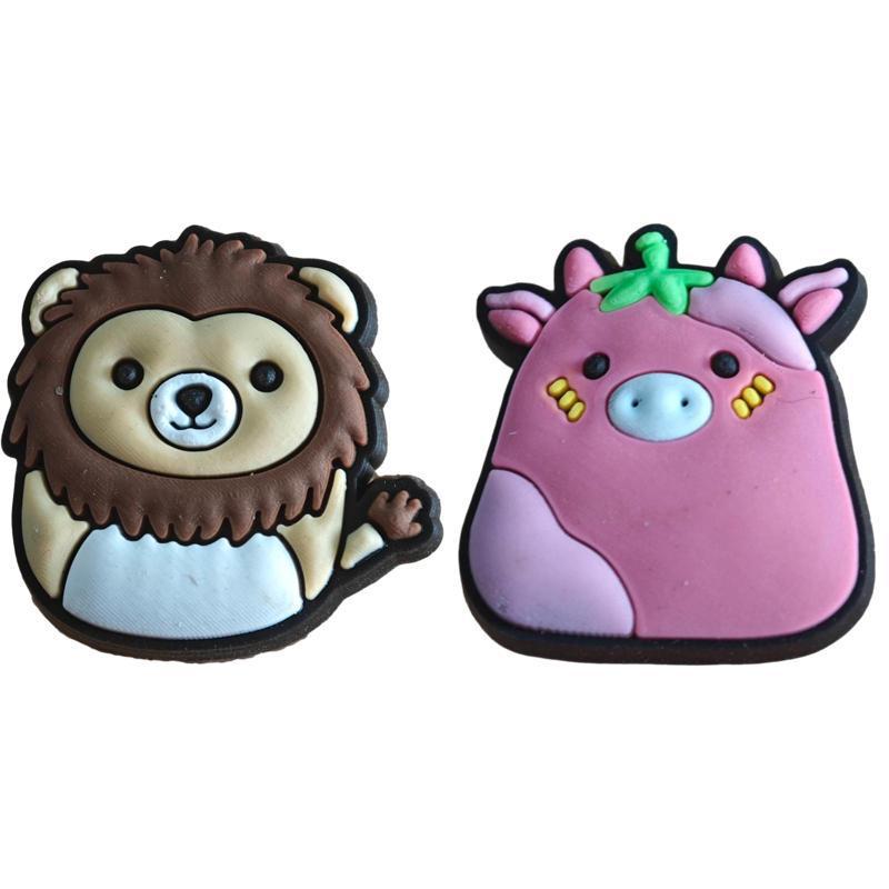 Cute Pig Shoe Buckle (2) - 50 DIY Shoe Accessories Decoration for Festival Party 