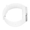 Ultrasound Repellent Bracelet Time Display Body Temperature Monitoring Repellent Watchband White