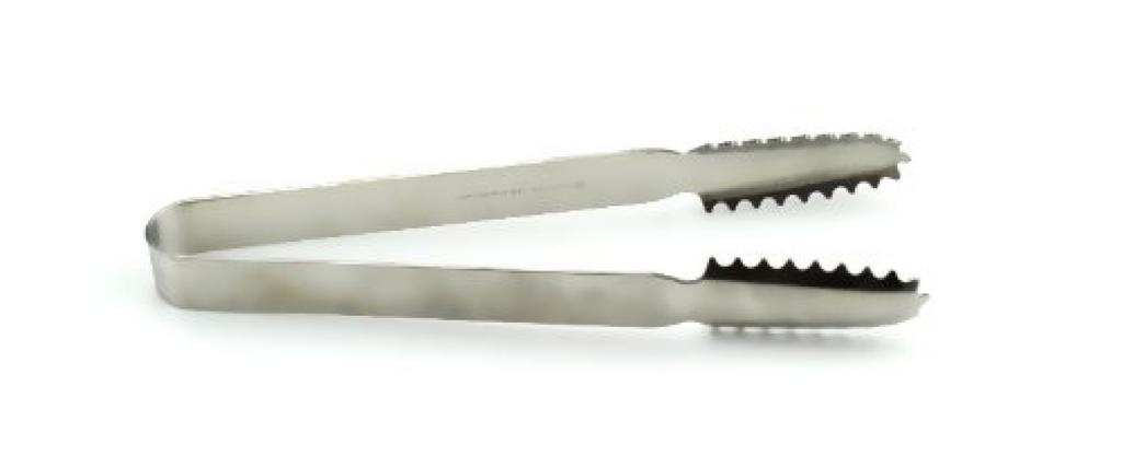 PEARL METAL Easy Wash Stainless Steel Ice Tongs in [Made Japan] C-8681
