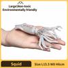 Sea animals Octopus Reef Squid Plaything Figurine Polymer Material Miniature Figure - Fun Learning-Enhancing Play Plaything for Boys, Girls & Kids