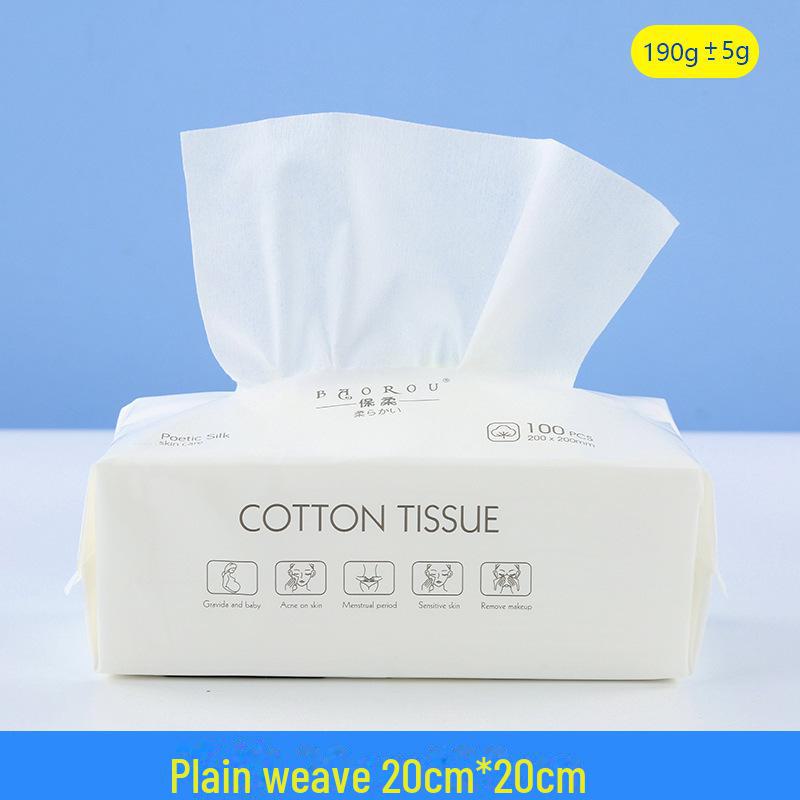 Li Jiaqi Soft Disposable Face Wash Towels: Gentle Makeup Remover and Cleansing Tissues