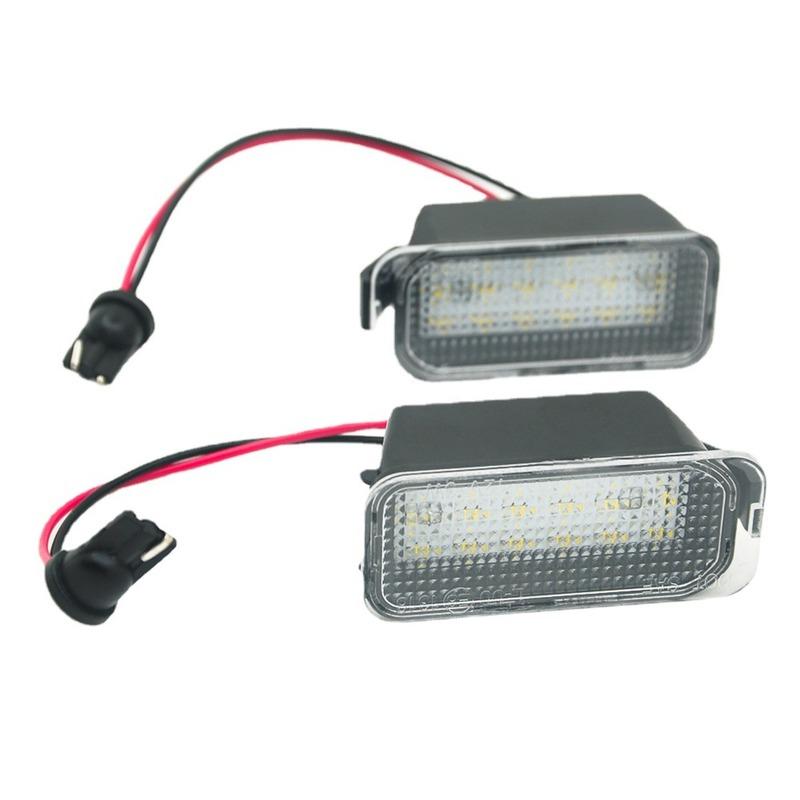 LED License Plate Light Compatible with Jaguar XJ 2009 2015 XF 2007 2015 High Quality Car Accessories tallation Kit Easy DIY
