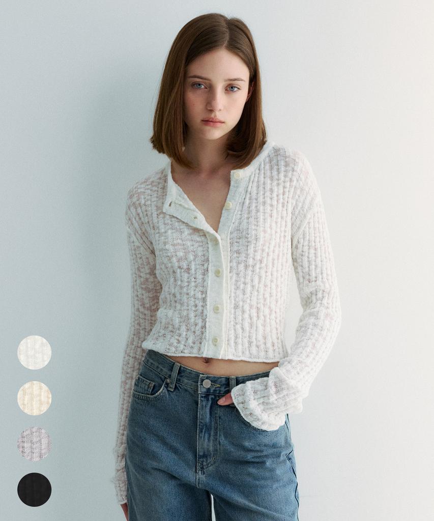Suare Women Windy Cotton Crop Cardigan - 4 Colors