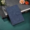 Pu Leather Passport Holder/Ticket Holder, Lightweight And Portable, Multi-Slot Storage Design, Passport Book Travel Wallet