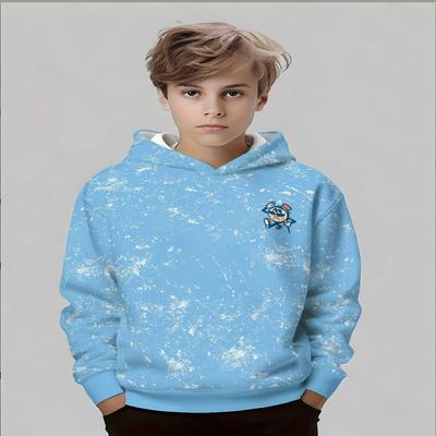 2026 Kinder Kapuzenpullover 3D-Druck Neue Herren- und Damen-Kapuzenpullover Lässige Neutrale Kapuzenpullover Kinder Oberbekleidung