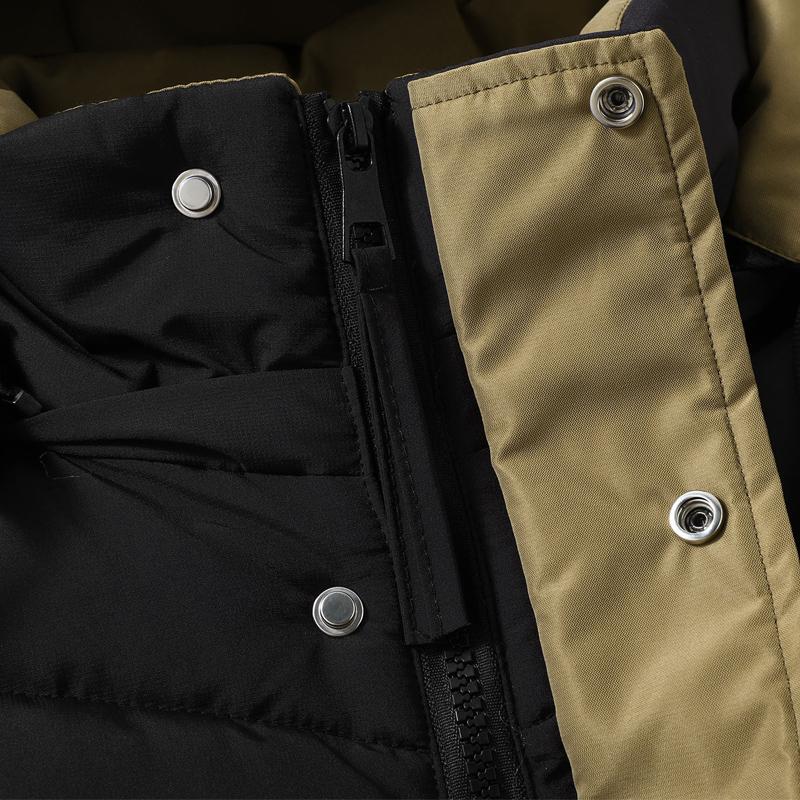 Plus Size L-5XL Fashion Winter Men's Sleeveless Jackets Hooded Thick Outerwears Man Warm Vest