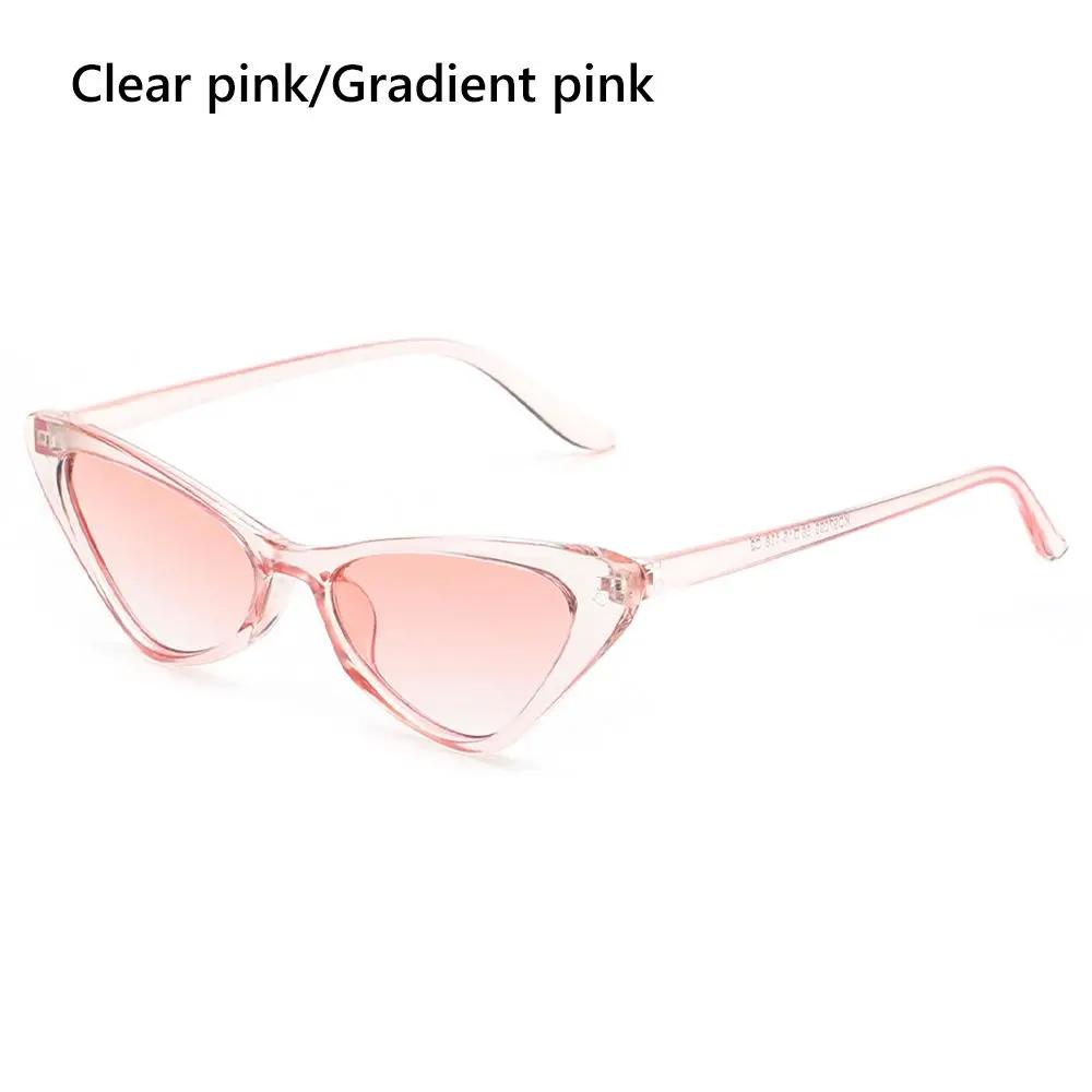 Hot  UV400 Sunglasses for Women Cat Eye Retro Sunglasses Trendy Vintage Small Frame Eyewear Fashion Streetwear Accessories
