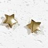 1 Pair Hairpins Five-Pointed Star Shape Hair Clips Metal Texture Side Bang Hair Pins Fade-Resistant Hair Accessory