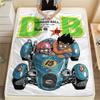 Dragon Ball character Print Flannel Blanket High quality Comfortable for All Seasons Home Decor Warmth and Comfort Perfect for Christmas Gifts