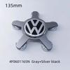 For VW Volkswagen Jetta MK5 Golf 4pcs 135mm Volkswagen Golf Polo Car Wheel Center Caps 5Pins Rim Hub Cover Hubcap Logo Badge Emb