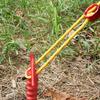 5/10pcs Nylon Plastic Screws Spiral Tent Piles Outdoor Hiking Camping Sunshadetravel Bag Tentand Canopy Accessories
