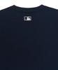 Emelbi Serif Small Lettering Logo Regular Fit Short Sleeve T-Shirt Det (Navy)