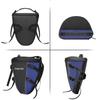 MOSISO Motorcycle Tail Multifunctional Waterproof Polyester Storage Saddle 10L Outdoor Sports Bike Rear Seat Light Tank Tool Carry Bag with Shoulder