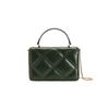 Tory Burch Kira Quilted Napa Leather Wallet Shoulder Crossbody Handbag Mini Women Handbags Basil-Green 164033-312