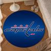 Washington Team Spirit Round Rug for Livingroom,Bedroom, Palyroom, Chair Rug, Area rug, Circle Carpet, Large Size Decor Fan Christmas gift