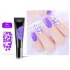 Estampado Impresión Gel Pintado Plantilla Semipermanente Remojable Esmalte de Uñas Nail Art